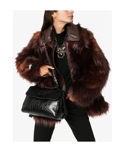 Givenchy Medium Id Shoulder Bag In Black