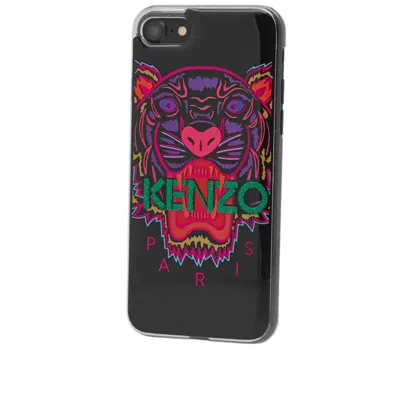 Kenzo Black Tiger Iphone 7 And 8 Phone Case In Black
