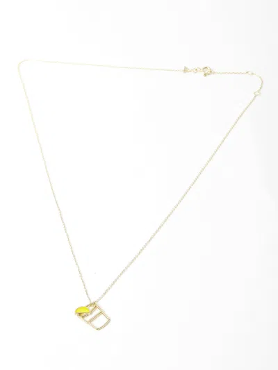 Aliita Drink-charm Necklace In White