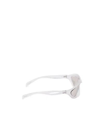 Prada Morph Cat-eye Frame Sunglasses In White