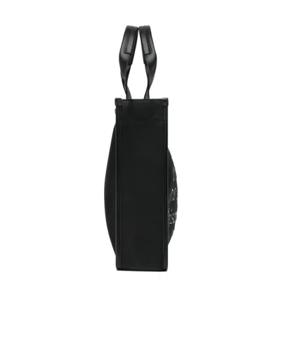 Maison Margiela Cabas Shopping Bag Small Unisex Black In Black