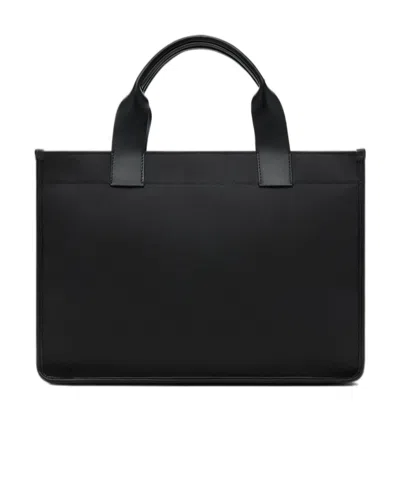 Maison Margiela Cabas Shopping Bag Small Unisex Black In Black