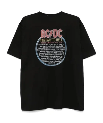Junya Watanabe Ac/dc T-shirt In Black