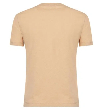 Chloé Printed Cotton-jersey T-shirt In Neutral