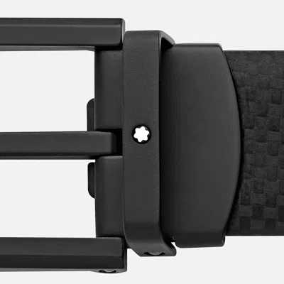 Montblanc Adjustable Belt In Black
