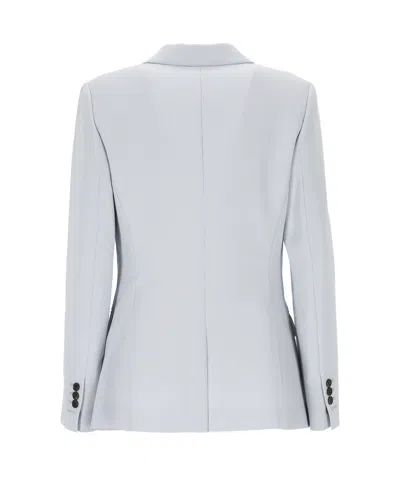 Theory Admiral Crepe Staple Blazer In White