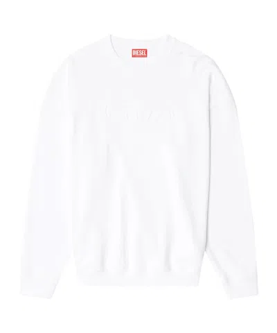 Diesel Sweatshirt In White