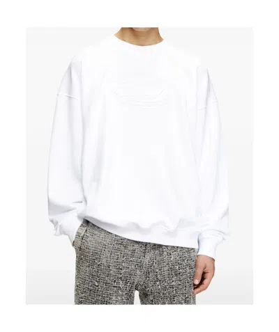 Diesel Sweatshirt In White