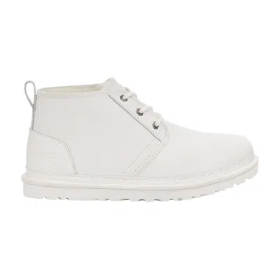 Pre-owned Ugg Neumel Leather Chukka 'white'