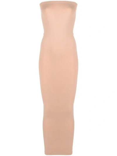 Wolford Aurora Fatal Tube Dress In Beige