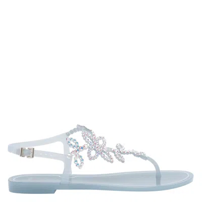 Menghi Rubber Sandals In Blue