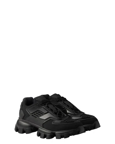 Prada Cloudbust Thunder Sneakers In Black