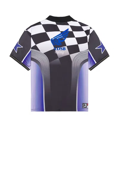 Andersson Bell Checkerboard Racing T-shirt In Multicolor