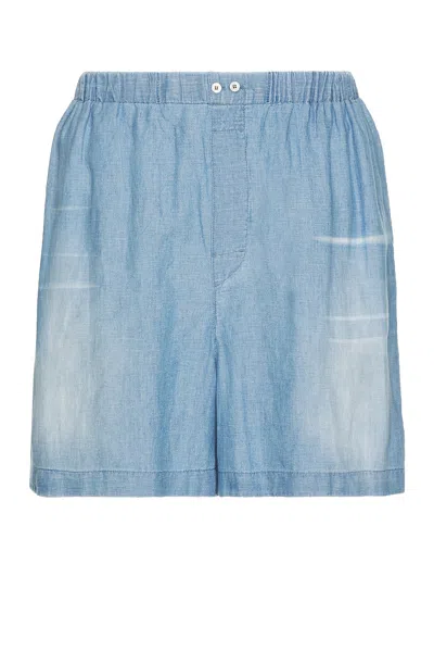 Acne Studios Acen Studios Shorts Men In Blue