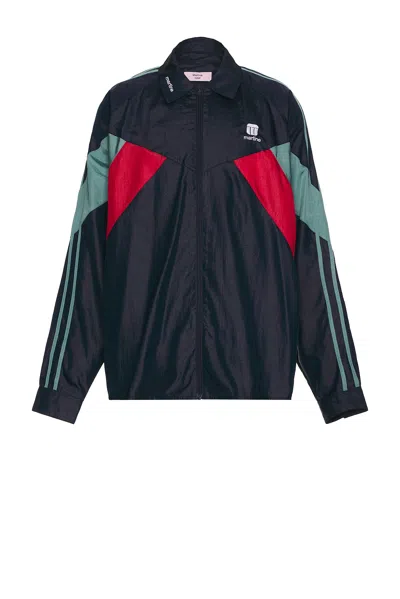 Martine Rose Shirt-style Track Jacket In Blue