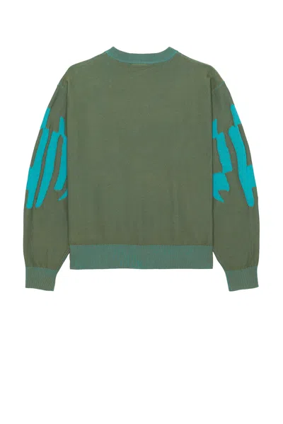Perks And Mini Rundhals-pullover Kuu In Green & Blue