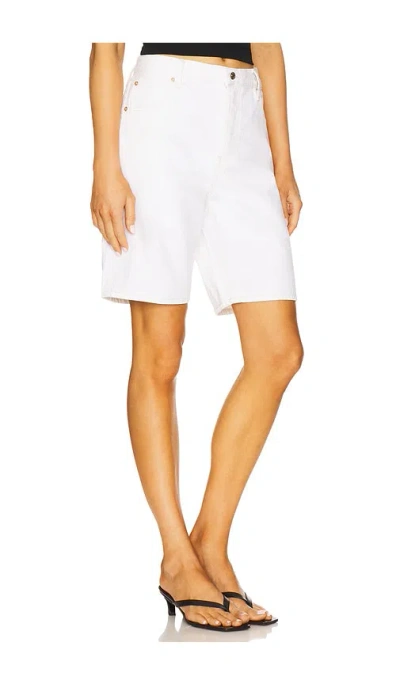 Frame Leisure Short In White