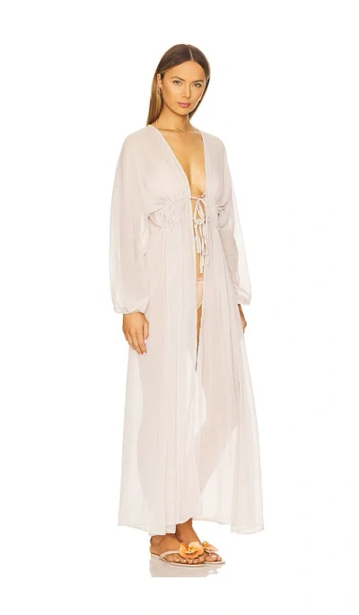 Sndys Behati Beach Robe In Shell