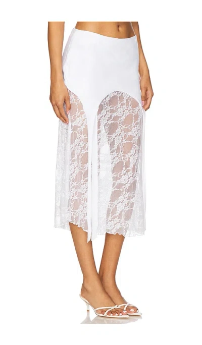 Bella Venice The Lia Skirt In White
