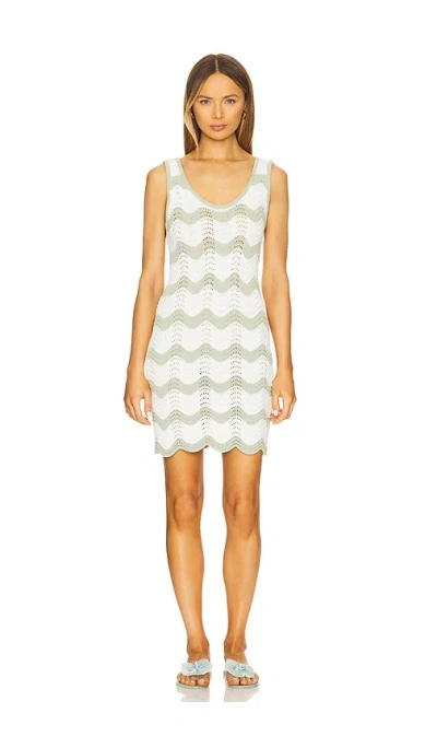 JAYDEN 波浪钩针短裙