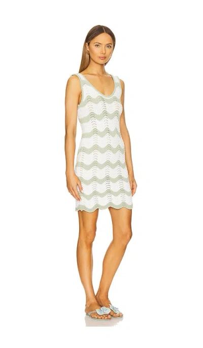 JAYDEN 波浪钩针短裙