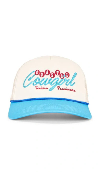 Sendero Provisions Co. Coastal Cowgirl Hat In White & Blue