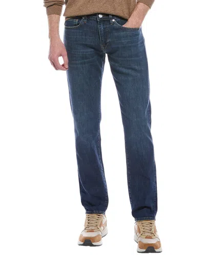 Frame L'homme Slim Jeans Dark Denim In Blue