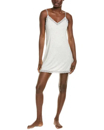 Natori Feather Essentials Chemise In Grey