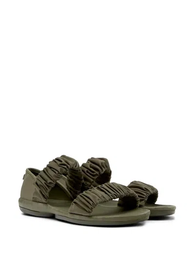 Camper Right Nina Ballet Flat In Green