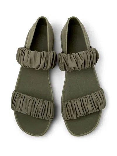 Camper Right Nina Ballet Flat In Green