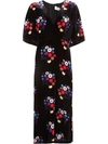 TANYA TAYLOR kimono style floral print dress,DRYCLEANONLY