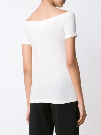 Shop Getting Back To Square One Boat Neck Top
