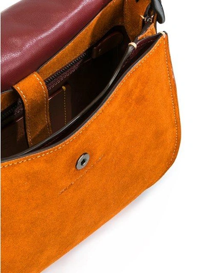 Shop Coach Embellished Saddle Bag - Neutrals