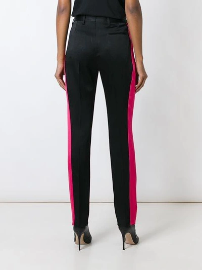 Shop Haider Ackermann Side Stripe Trousers In Black