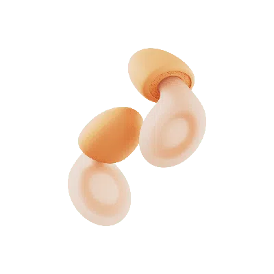 Loop United States Earplugs For Sleeping & Comfort In Peach