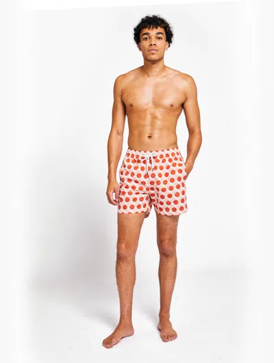 Frescobol Carioca Bola De Frescobol Sport Swim Shorts In Paprika