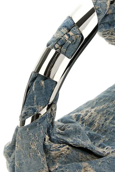 Diesel Women Denim Grab-d Hobo Shopping Bag