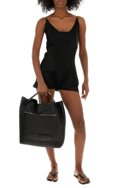 Maison Margiela Black Viscose Jumspsuit