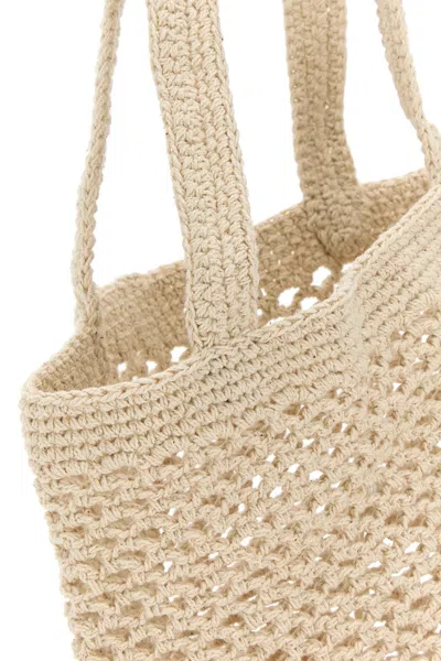 Gimaguas Sand Crochet Fisherman Shoulder Bag
