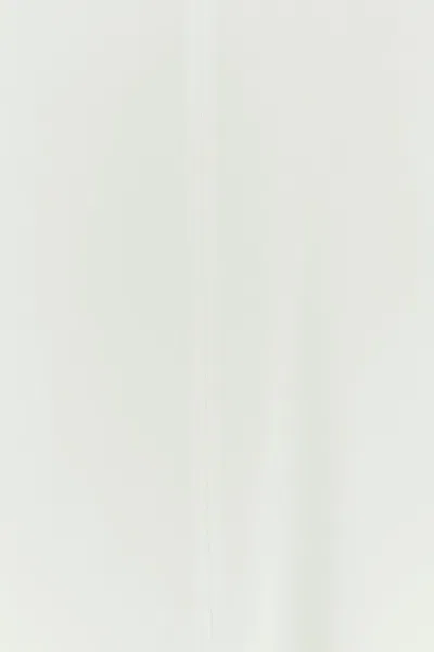 Chloé Cotton Keyhole Puff Sleeve Tie Neck Top