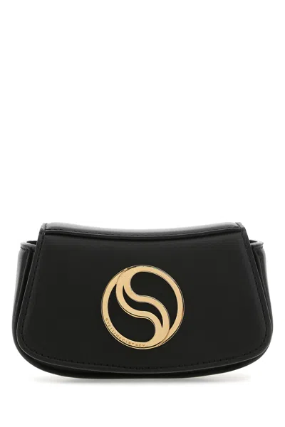 Stella Mccartney Borsa A Spalla Mini In Alter Mat Nero Donna