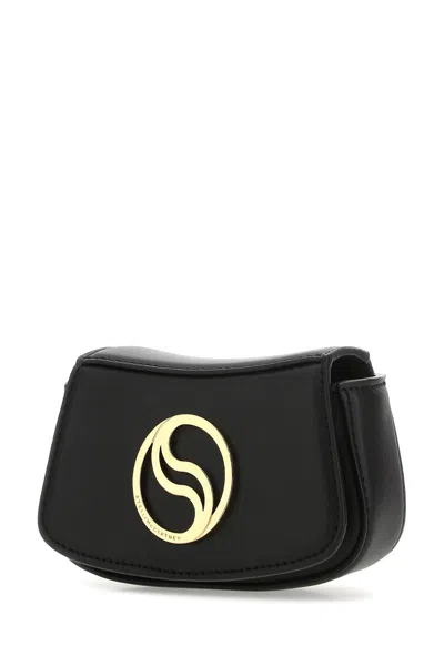 Stella Mccartney Borsa A Spalla Mini In Alter Mat Nero Donna