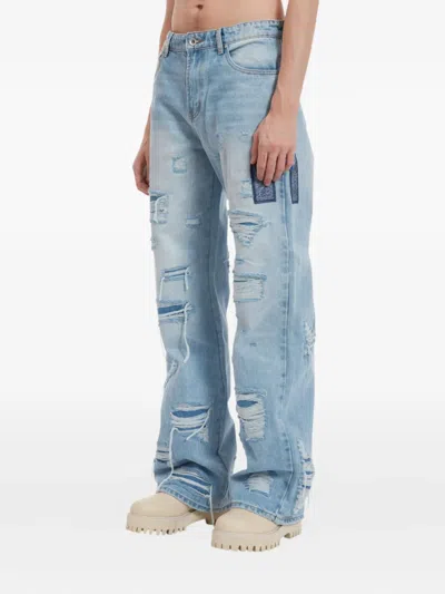 Who Decides War Side-patch Jeans