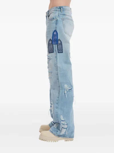 Who Decides War Side-patch Jeans