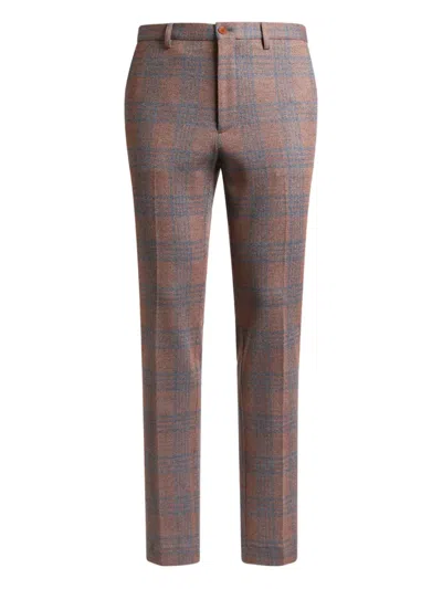 Etro Checked Trousers