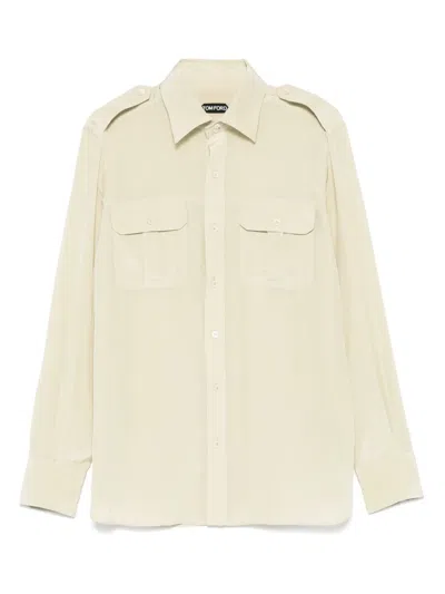 Tom Ford Oversized Silk Shirt