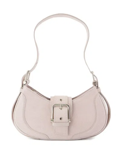 Osoi Brocle Buckle-detail Shoulder Bag In White