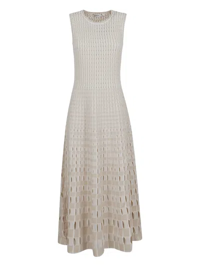 Shop Simkhai Crochet-knit Midi Dress