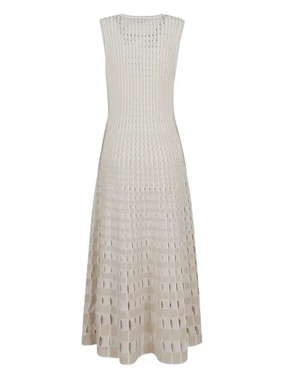 Simkhai Zelma Perforated Knit Midi Dress