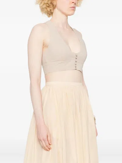 Philosophy Di Lorenzo Serafini Button Cropped Vest
